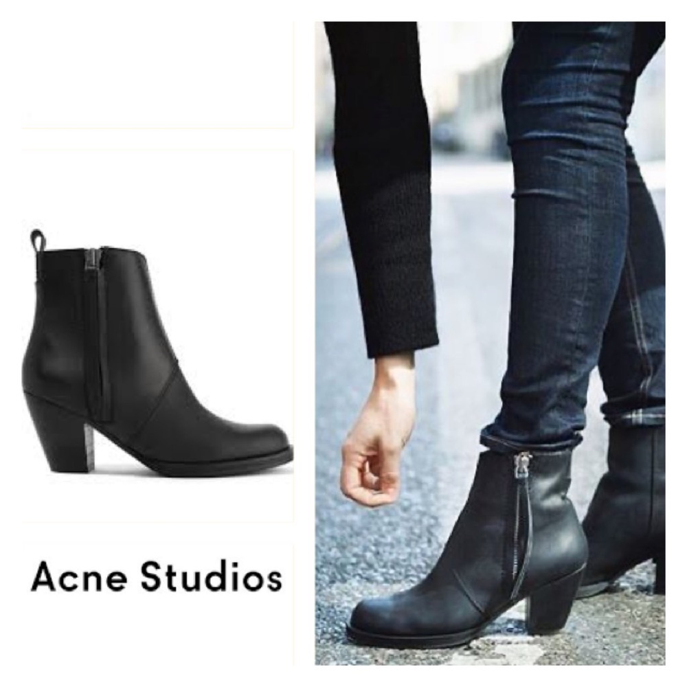 acne studio pistol boots